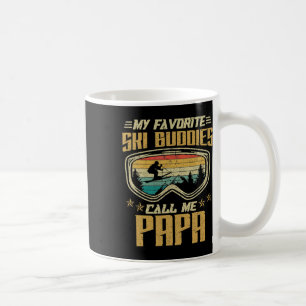 Taza De Café Esquí - Mis compañeros favoritos de esquí me llama
