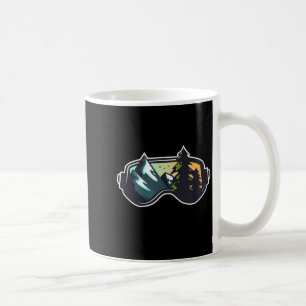 Taza De Café Esquí nevados de chillan chile montaña esquí hombr