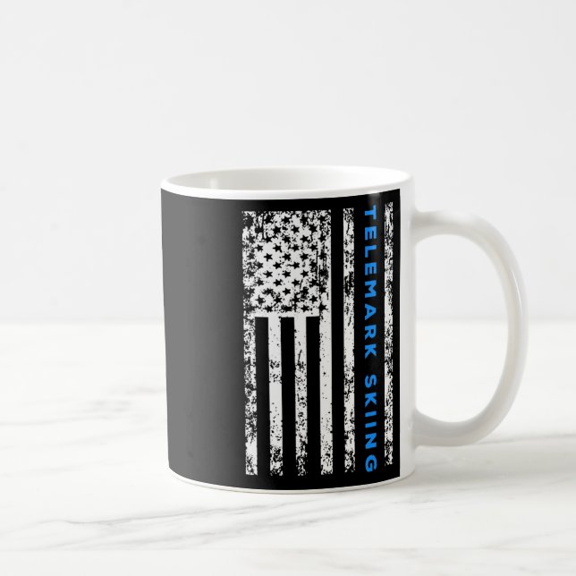 Taza De Café Esquí Telemark (Derecha)
