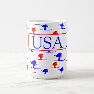 TAZA DE CAFÉ ESQUIADOR
