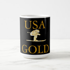 Taza De Café Esquiador