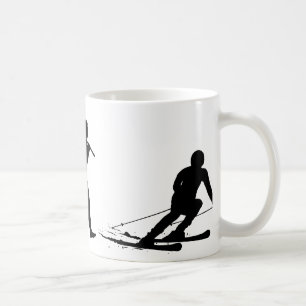 Taza De Café Esquiador