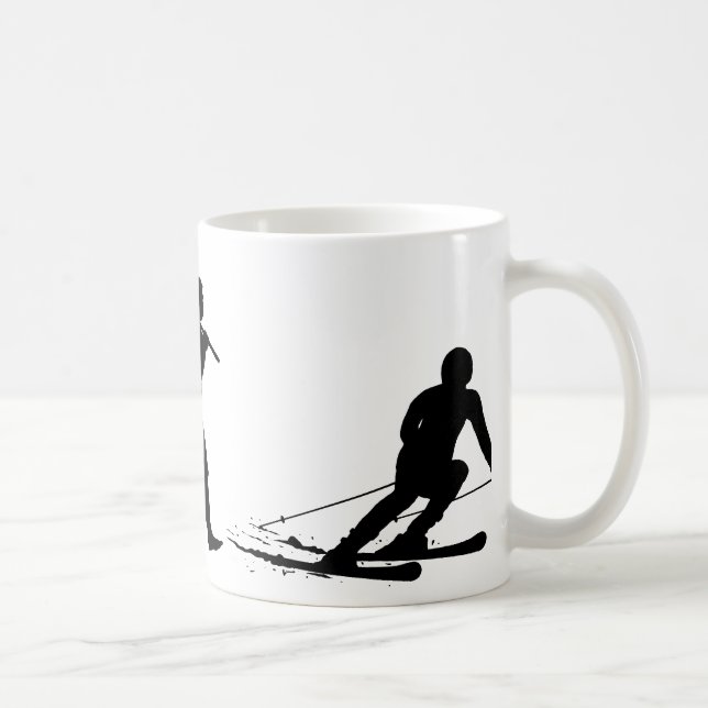 Taza De Café Esquiador (Derecha)