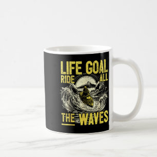 Taza De Café Esquiador acuático de moto de agua mi objetivo en 