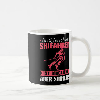 Taza De Café Esquiador de esquí Biatlón Nieve amante de los dep