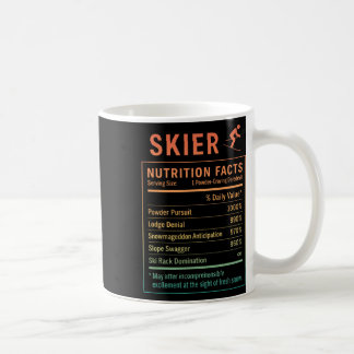 Taza De Café Esquiador divertido _6