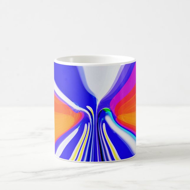 Taza De Café Esquiar al atardecer (Centro)