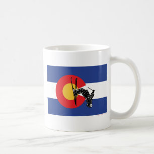 Taza De Café Esquiar Colorado