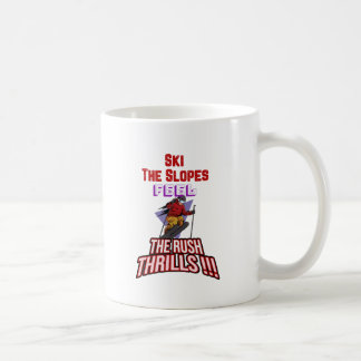 Taza De Café Esquiar las pistas