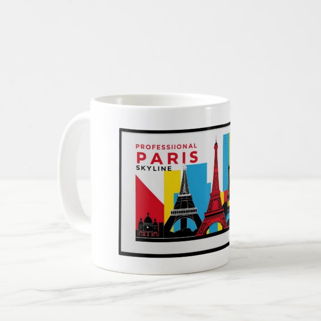 Taza De Café Esquina 2 de París (Anverso izquierdo)