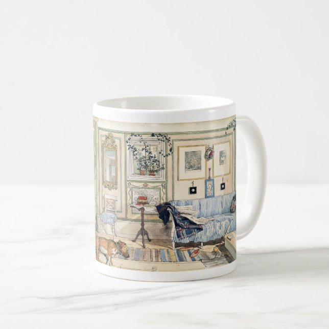 Taza De Café Esquina acogedora de Carl Larsson (Anverso derecho)