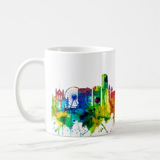 Taza De Café Esquina de Belfast Irlanda del Norte (Izquierda)
