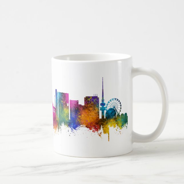 Taza De Café Esquina de Canberra Australia (Derecha)
