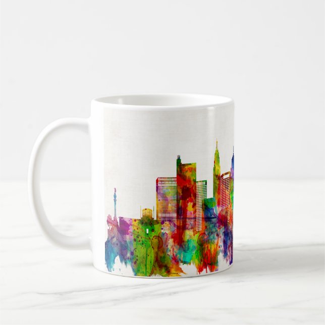 Taza De Café Esquina de Columbus Ohio (Izquierda)