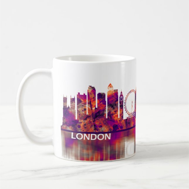 Taza De Café Esquina de Inglaterra de Londres (Izquierda)