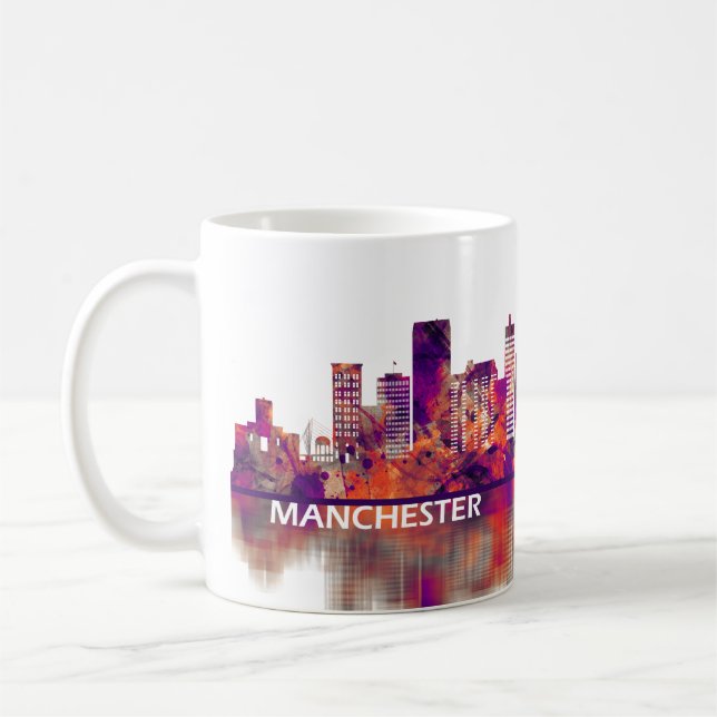 Taza De Café Esquina de Inglaterra de Manchester (Izquierda)