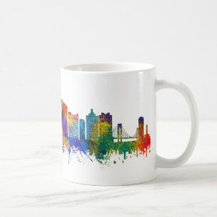 Taza De Café Esquina de New Jersey de Atlantic City