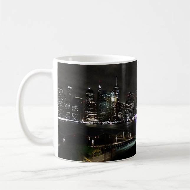 Taza De Café Esquina de Nueva York #1 Mug (Izquierda)
