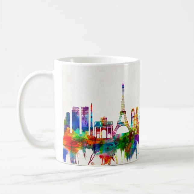 Taza De Café Esquina de París Francia (Izquierda)