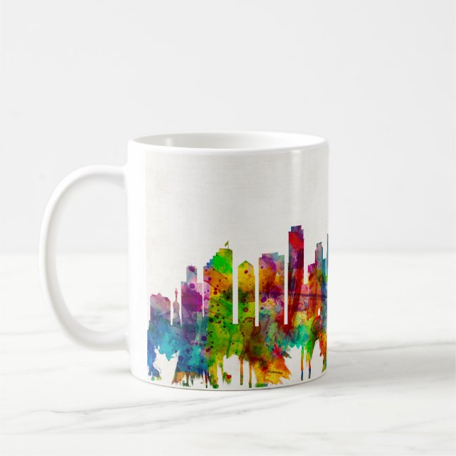 Taza De Café Esquina de San Diego California (Izquierda)