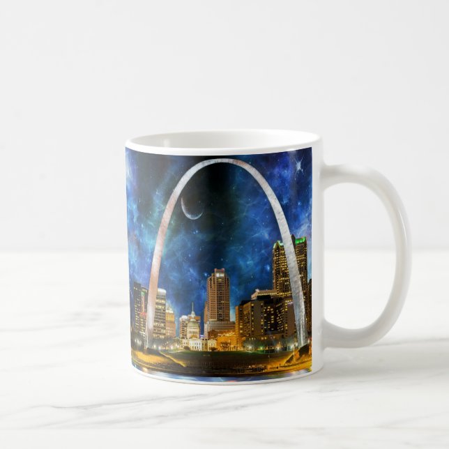 Taza De Café Esquina de Spacey St. Louis (Derecha)