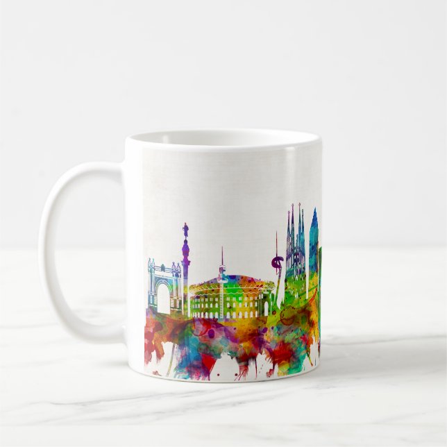 Taza De Café Esquina España de Barcelona (Izquierda)