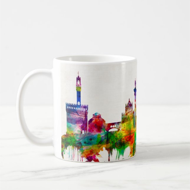 Taza De Café Esquina Florencia Italia (Izquierda)