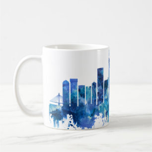 Taza De Café Esquyline Blue de Johannesburgo Sudáfrica