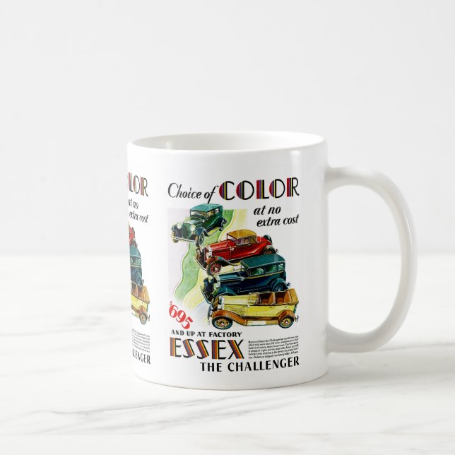 Taza De Café Essex El Automóvil Challenger (Derecha)