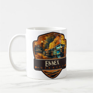 Taza De Café Essex, Vermont   Antiguo