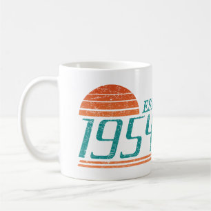 Taza De Café Est. 1954 Vintage 70 años