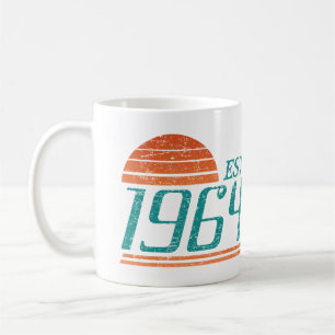 Taza De Café Est. 1964 Vintage 60 años
