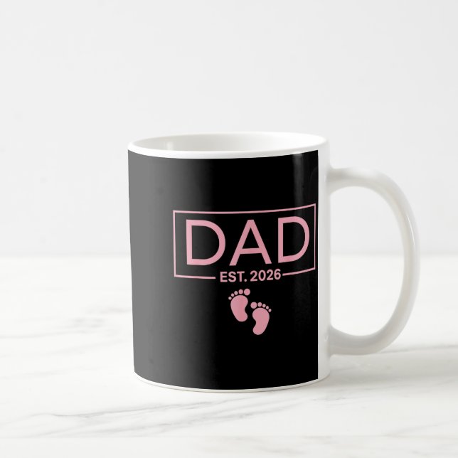 Taza De Café Est 2026 To Be First Time New Daddy  (Derecha)