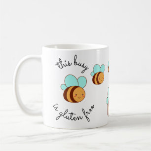 Taza De Café Esta Abeja Ocupada es Libre de Gluten