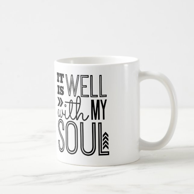 Taza De Café Está bien con mi alma (Derecha)