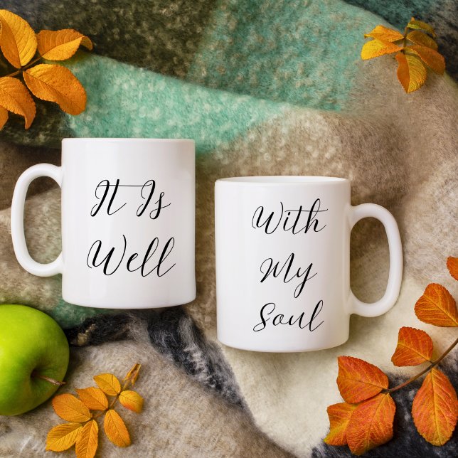 Taza De Café Está Bien Con Mi Alma Cristiana Negra (Subido por el creador)
