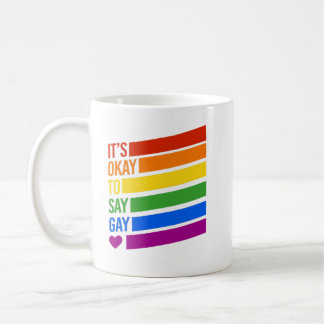 Taza De Café Está bien decir Gay