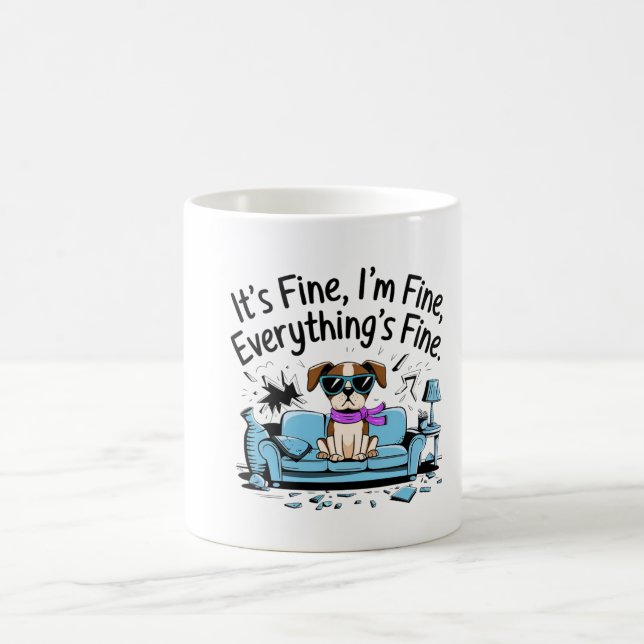 Taza De Café Está bien, estoy bien (Centro)