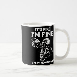 Taza De Café Está Bien Que Todo Sea Costoso De Halloween