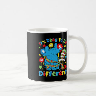 Taza De Café Está Bien Ser Diferente Elefante De Concientizació