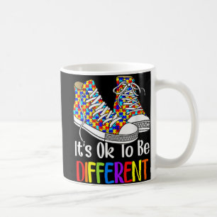 Taza De Café Está bien ser el diferente rompecabezas de la conc