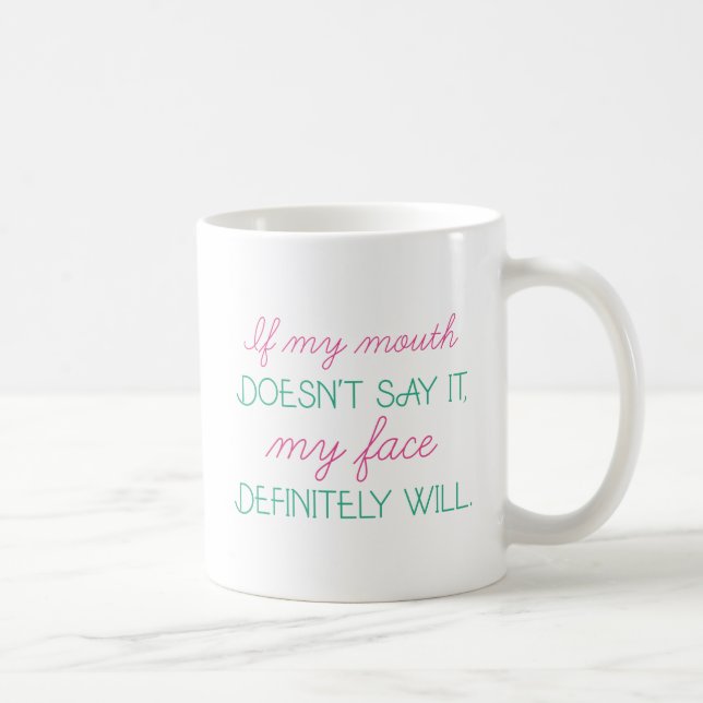 Taza De Café Esta Boca Sin Embargo (Derecha)