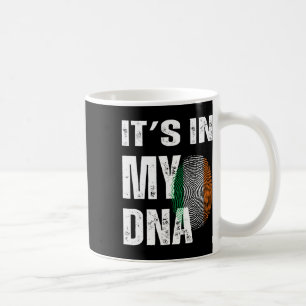 Taza De Café Está En Mi Adn Irlanda Bandera Irlandesa Regalos H