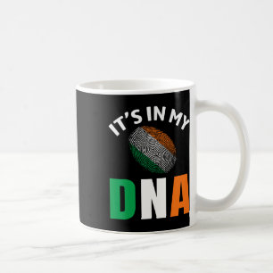Taza De Café Está En Mi Adn Irlanda Bandera Irlandesa Regalos H