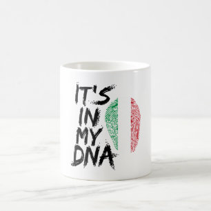 Taza De Café está en mi ADN regalo de souvenir de la bandera de