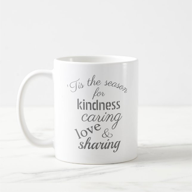 Taza De Café Esta es la amabilidad de los Navidades de temporad (Izquierda)
