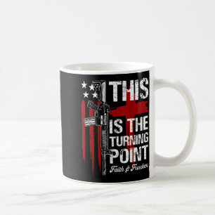 Taza De Café Esta Es La Cruz De Fe Int Que Nos Une Bandera Patr