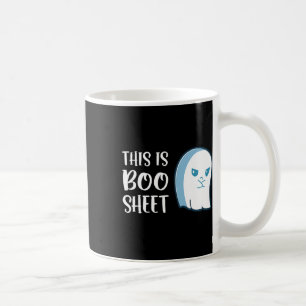 Taza De Café Esta Es La Hoja De Boo Diversión De Halloween