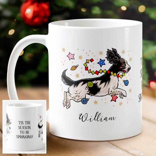 Taza De Café 'Esta es la temporada de Springer Spaniel personal (Subido por el creador)