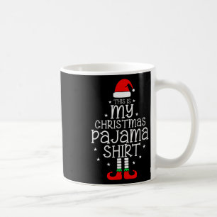 Taza De Café Esta Es Mi Camisa De Navidad De Pijama - Árbol De